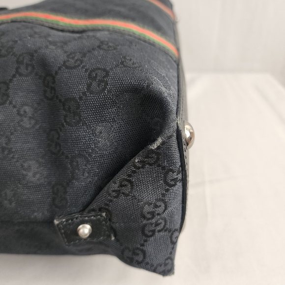 ✨️GUCCI GG Canvas Web Belted Handle Tote Bag - Picture 11 of 16